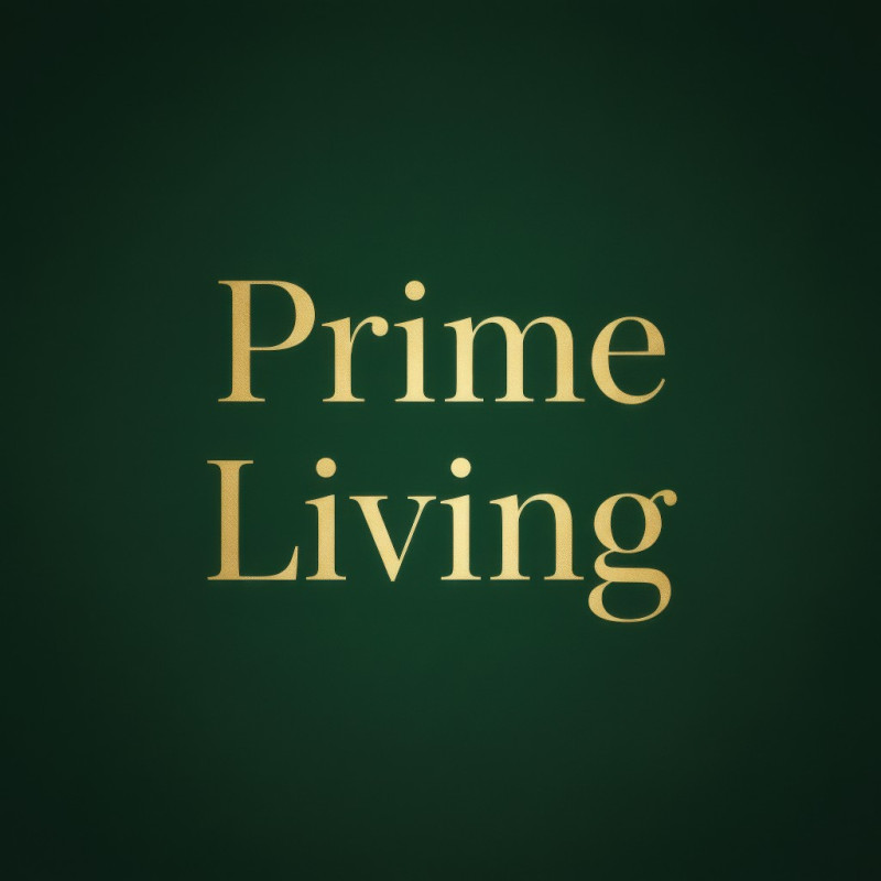 Upscale typography poster with elegant serif branding