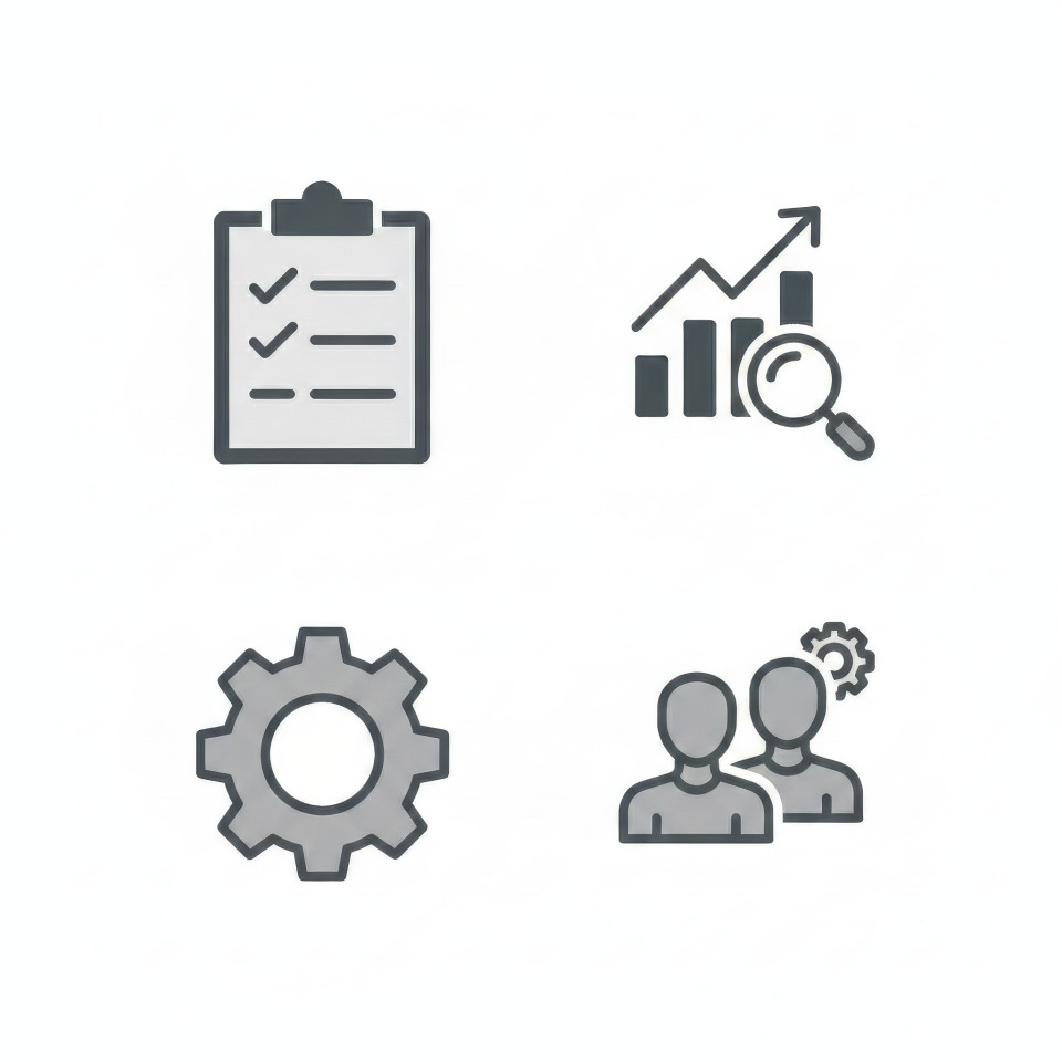 Glyph administrative task and settings icons for web dashboard google gemini prompt