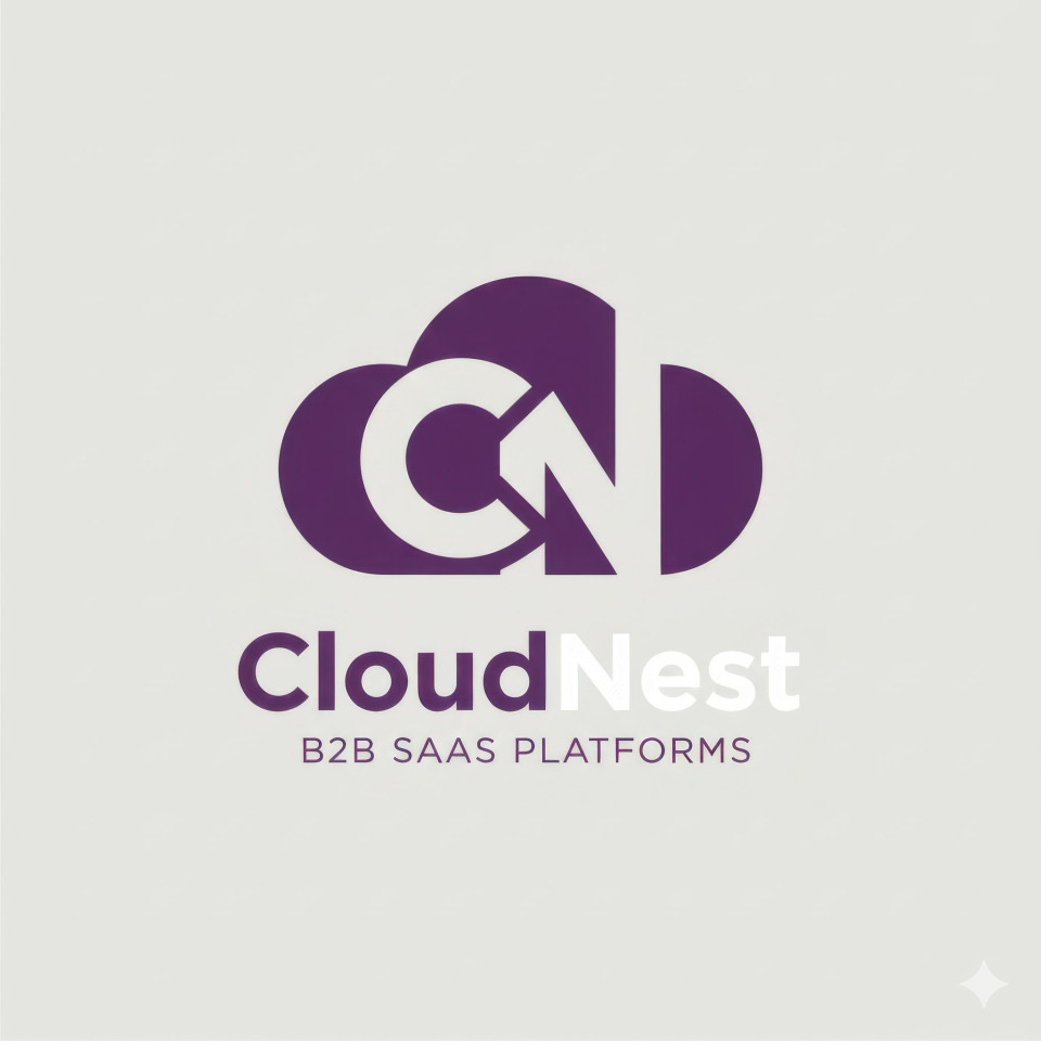 Bold b2b saas lettermark logo for enterprise software branding google gemini prompt