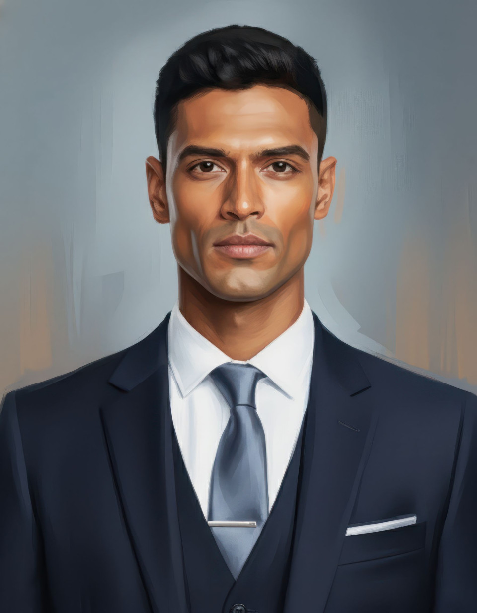 Creative director impressionistic digital painting portrait google gemini prompt