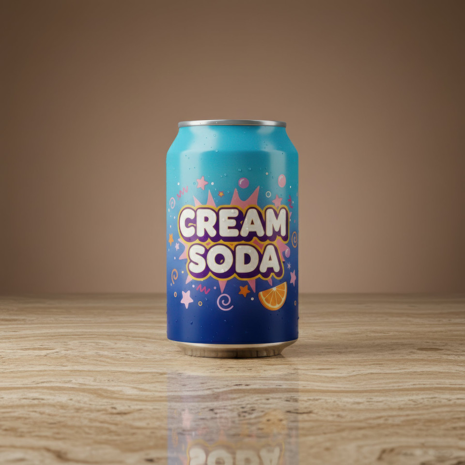 Beverage product on travertine with cinematic low key light google gemini prompt