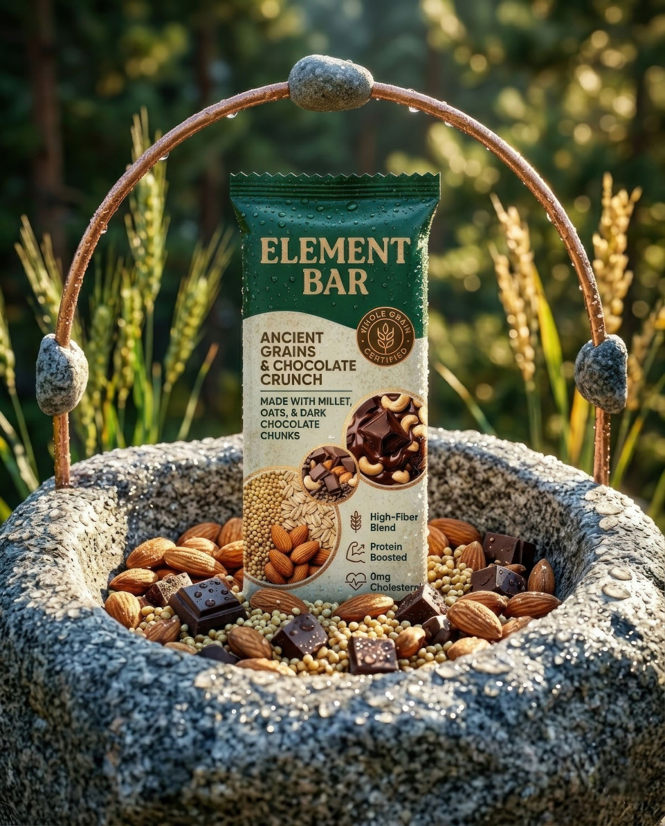 Dewy granite energy bar fresh morning outdoor nutrition google gemini prompt