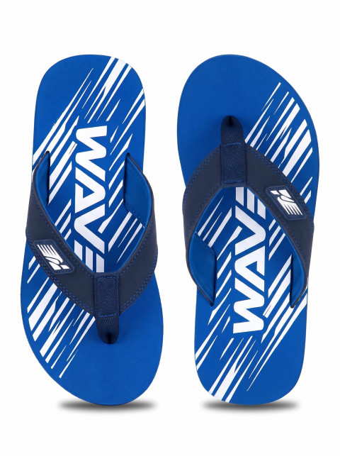 Blue Flip-Flops E-commerce Studio Product Photography Prompt Clean White Background