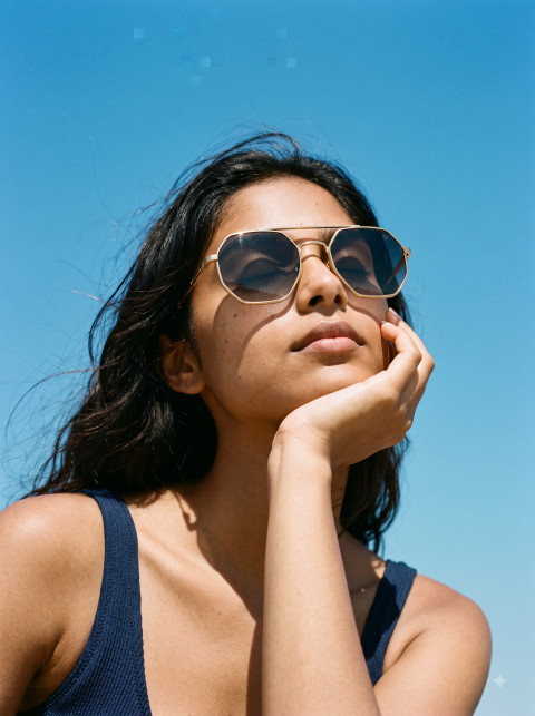 Cinematic Fashion AI Product Photography Prompt Editorial Woman Portrait