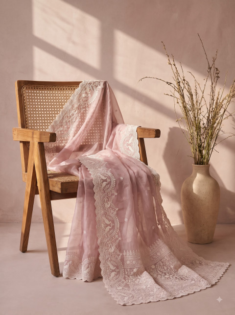 AI Festive Saree & Ethnic Wear Photography Prompts - Angle 2