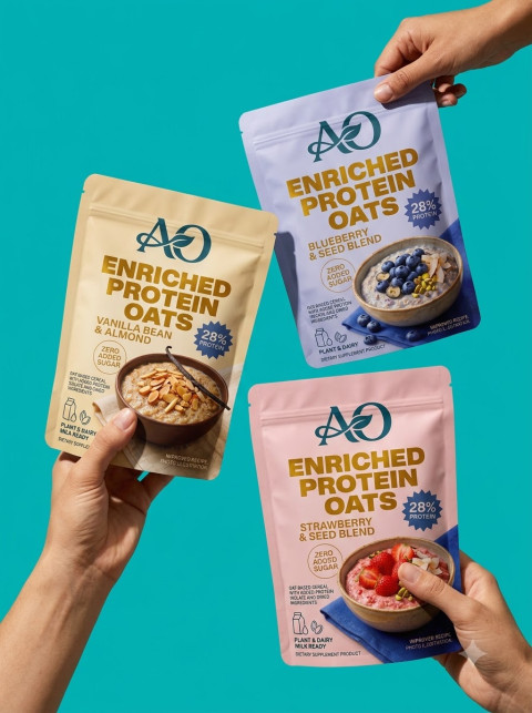 Multi Flavor Protein Oats Hero Shot