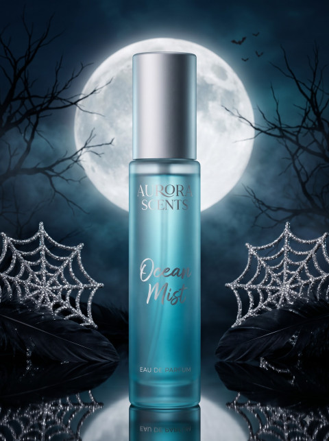 AI Halloween Perfume Bottle Photography Prompts & E-Commerce Studio Collection - Primary Shot