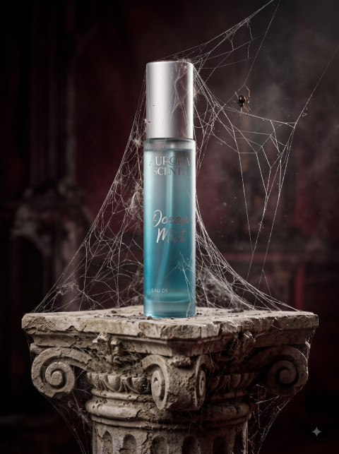 AI Halloween Perfume Bottle Photography Prompts & E-Commerce Studio Collection - Angle 3