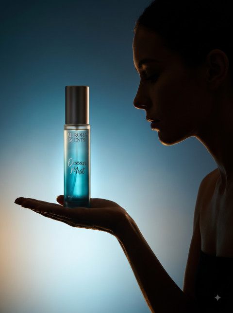 AI Halloween Perfume Bottle Photography Prompts & E-Commerce Studio Collection - Angle 2
