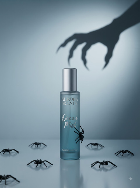 AI Halloween Perfume Bottle Photography Prompts & E-Commerce Studio Collection - Primary Shot