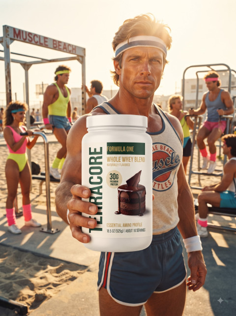 Protein Powder Tub Muscle Beach Hero Shot