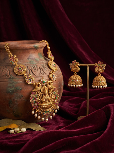Temple Jewelry Still Life AI Product Photography Prompt